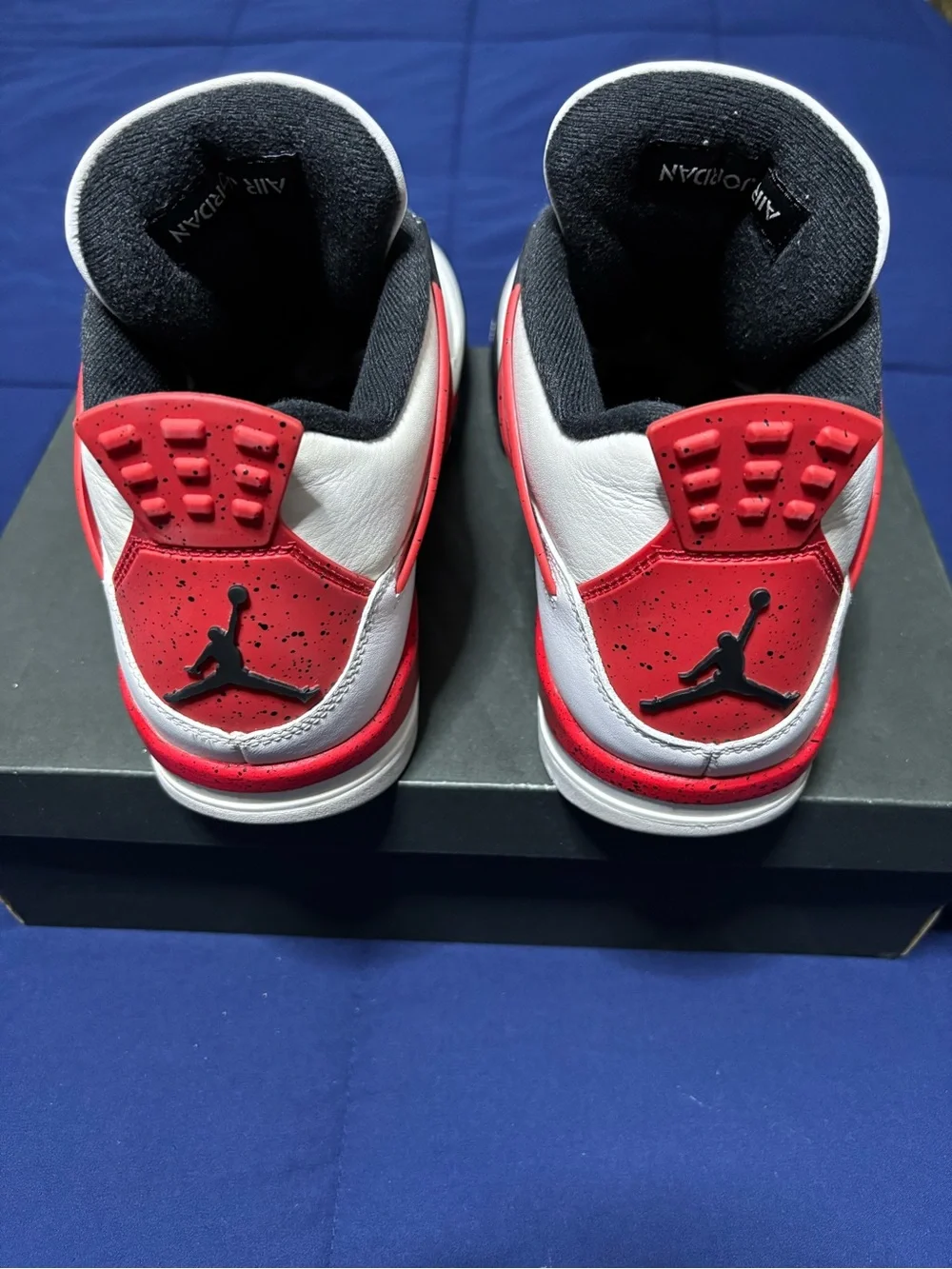 Jordan 4 Retro Red Cement 2023 Size 10.5